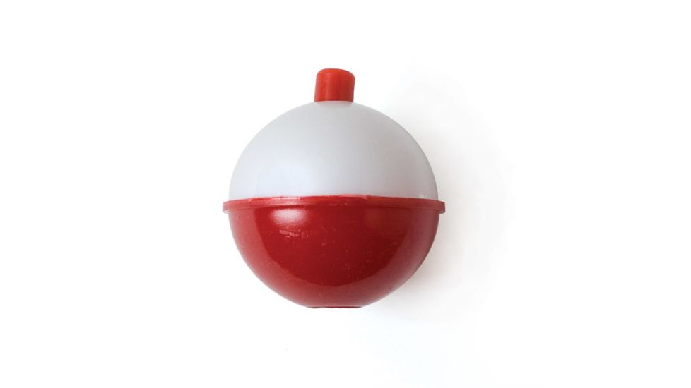 Eagle Claw Snap-OnFloat Assortment,Red/White,Size 1in 1-1/4in 1-1/2in 1-3/4in 07030-001