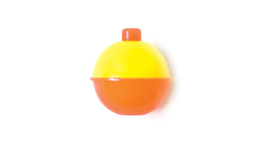 Eagle Claw Snap-OnFloat Assortment,Orange/Yellow,Size 1in 1-1/4in 1-1/2in 1-3/4in 07030-002