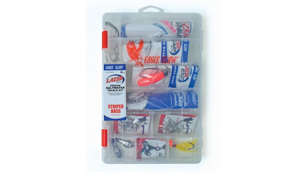 Eagle Claw Striped Bass Saltwater Tackle Kit TK-STRIPERKT