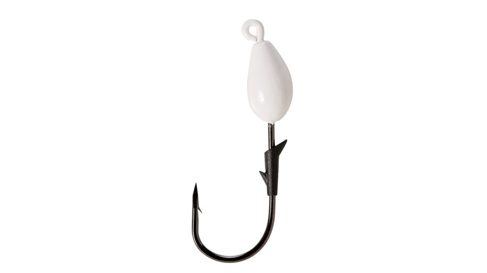 Eagle Claw TroKar Swimbait Head, 1/2oz, White TKSB12W-6/0