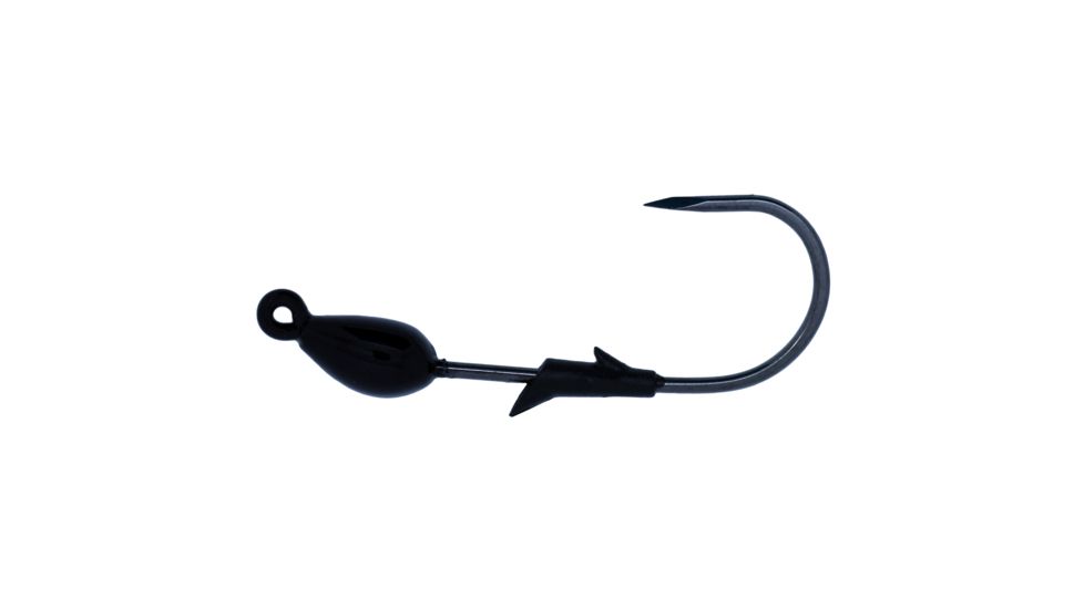Eagle Claw TroKar Swimbait Head, 1/8oz, Blk TKSB18B-4/0