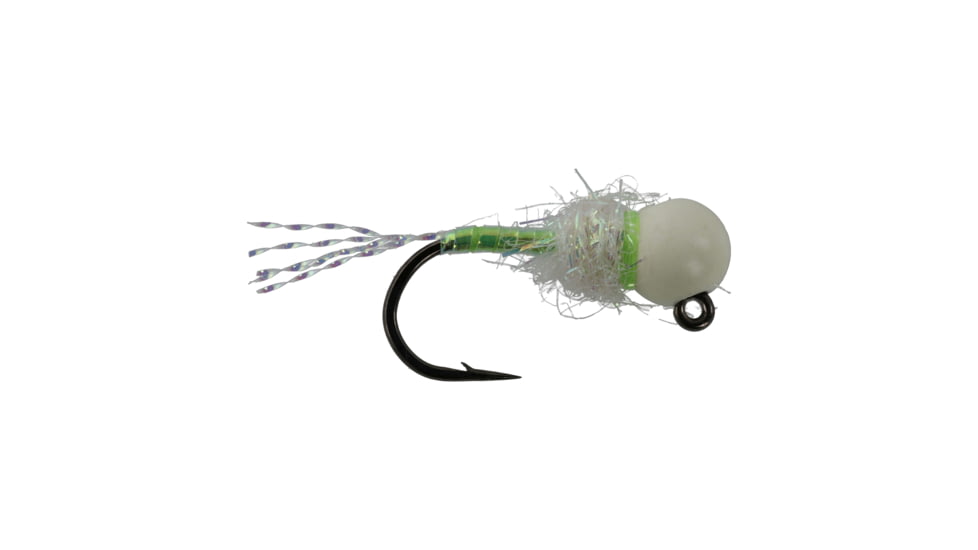 Eagle Claw UV Tungsten Bead Head Pixy Jig 1/64 Oz Chart, ICFJ2-12