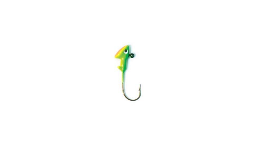 Eagle Claw Walleye Jig Hook,Size 1/8oz,Fire Tiger ECJH18-FIRE