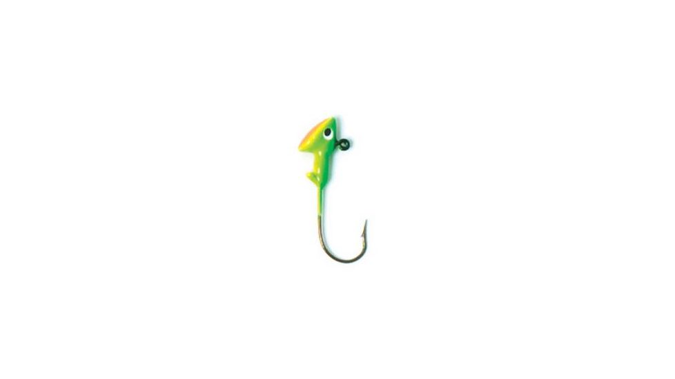 Eagle Claw Walleye Jig Hook,Size 3/8oz,Fire Tiger ECJH38-FIRE