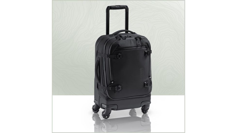 Eagle Creek Caldera 4-Wheel Carry On Backpack, Black, One Size, EC0A4P5T010