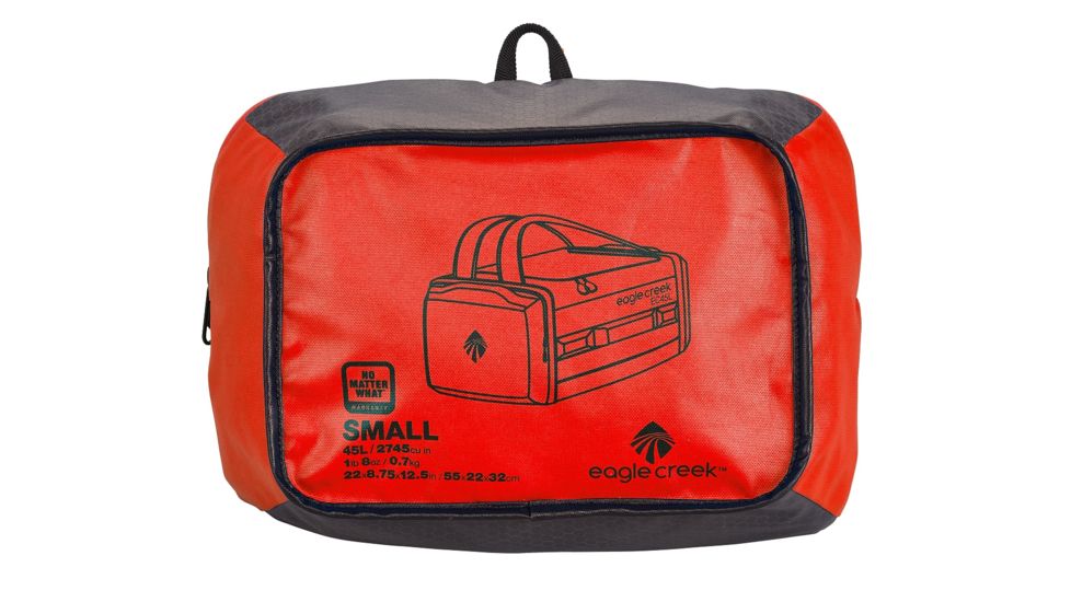 Eagle Creek Cargo Hauler Duffel, Flame/Asphalt, 45L, EC020583242