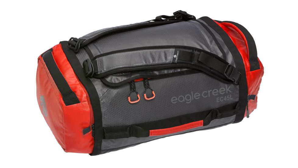 Eagle Creek Cargo Hauler Duffel, Flame/Asphalt, 45L, EC020583242
