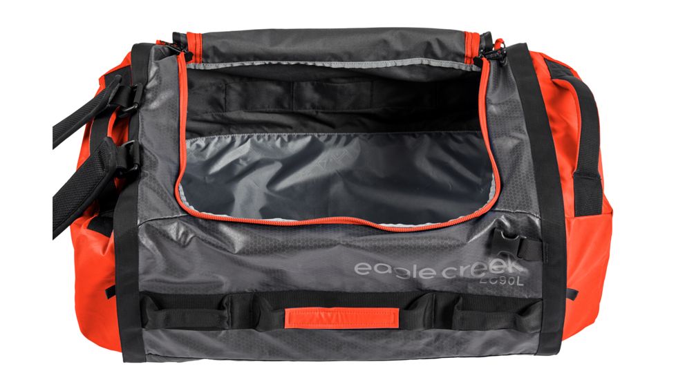Eagle Creek Cargo Hauler Duffel, Flame/Asphalt, 90L, EC020585242