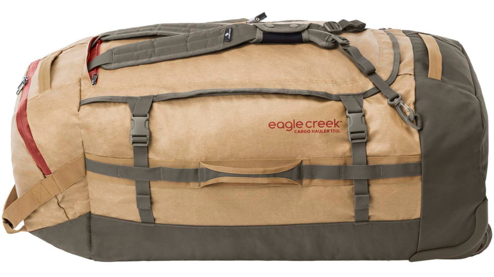 Eagle Creek Cargo Hauler Wheeled 130L Duffel Bag, Safari Brown, 130L, EC020305210