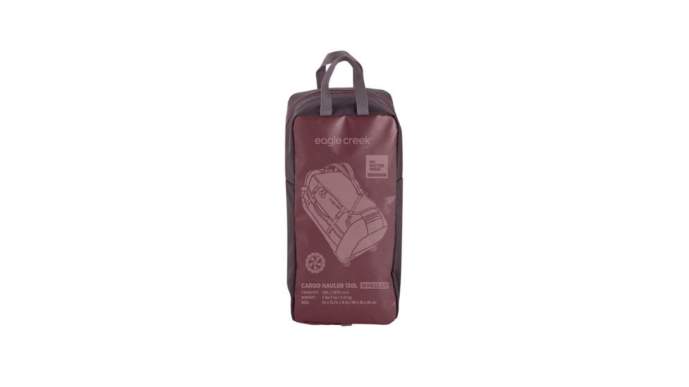 Eagle Creek Cargo Hauler Wheeled Duffel 130L, Earth Red, EC0A48Y1278
