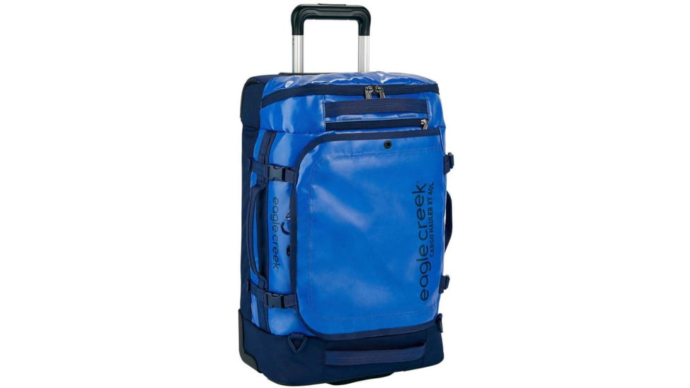 Eagle Creek Cargo Hauler XT Wheeled Duffel International Carry On, Aizome Blue, EC0A5LQD325OS