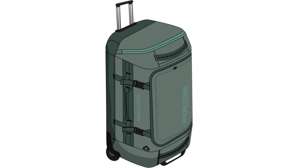 Eagle Creek Cargo Hauler XT Wheeled Duffel International Carry-On, Duck Green, EC030301351