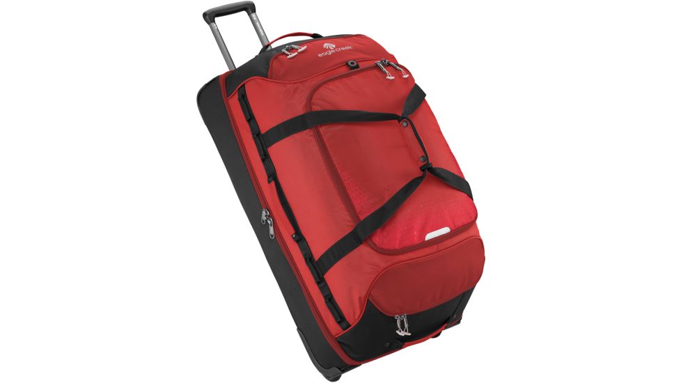 Eagle Creek Expanse Drop Bottom Wheeled Duffel 32-Volcano Red