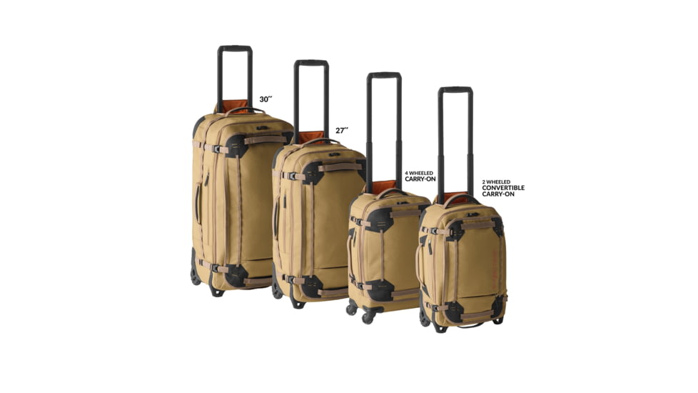 Eagle Creek Gear Warrior XE 4 Wheeled Carry-On, Sand Dune, EC030402314