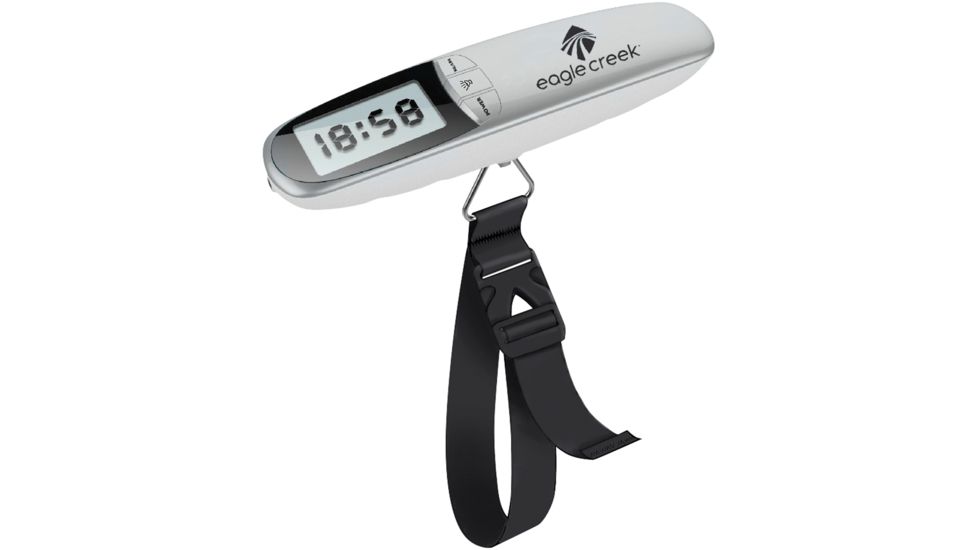 Eagle Creek Luggage Scale and Alarm Clock-Charcoal