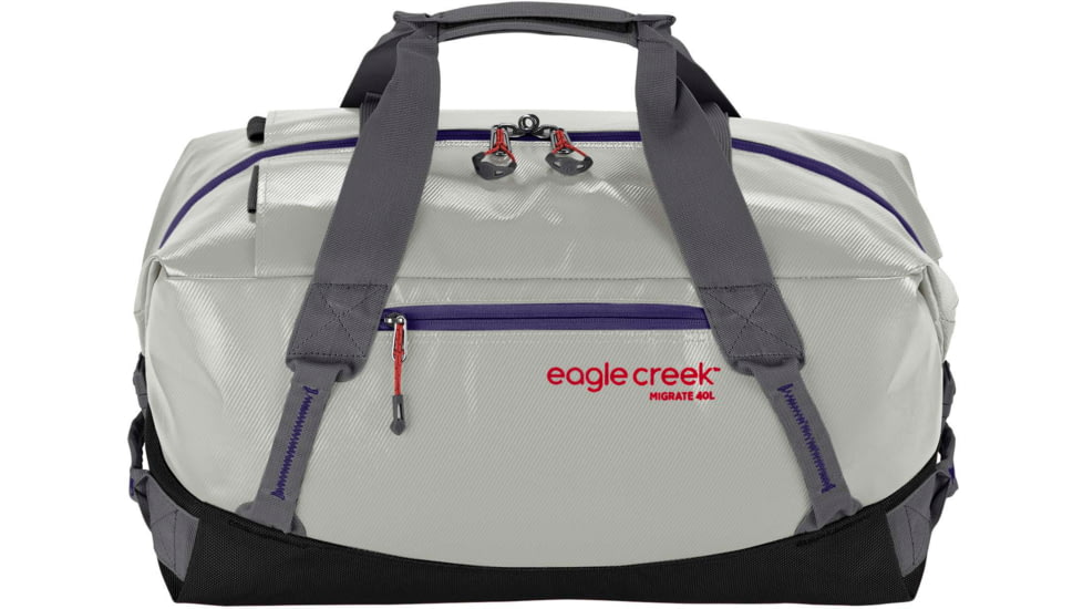 Eagle Creek Migrate 40L Duffel Bag, Silver, 40L, EC0A5EKF015
