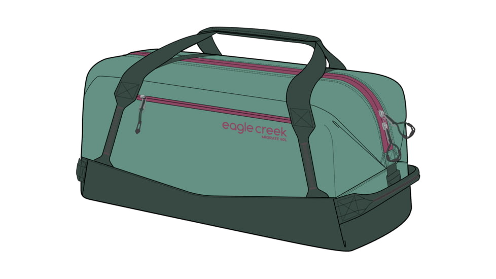 Eagle Creek Migrate Duffel Bag, Willow Green, 60L, EC0A5EJY064