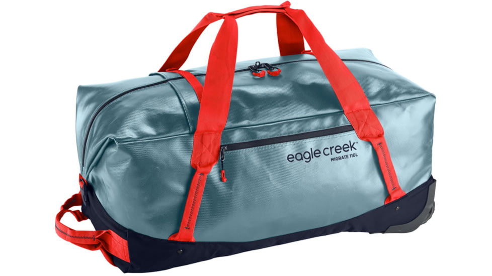 Eagle Creek Migrate Wheeled Duffel 110L, Biwa Lake Blue, EC0A3XVZ328OS