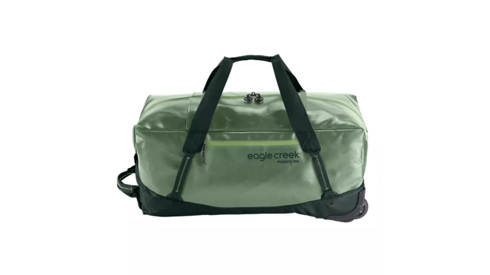 Eagle Creek Migrate Wheeled Duffel 110L, Mossy Green, One Size, EC0A3XVZ326