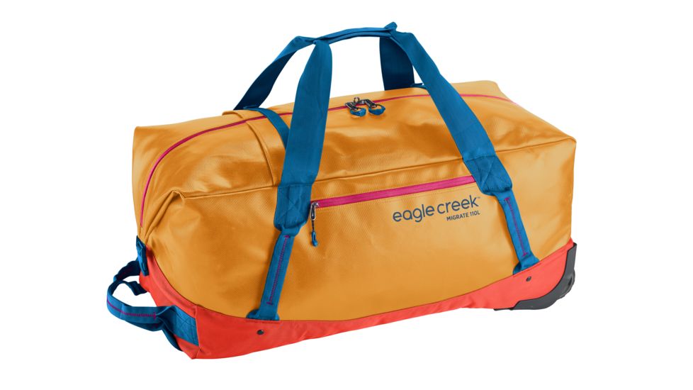 Eagle Creek Migrate Wheeled Duffel 110L, Sahara Yellow, EC0A3XVZ299