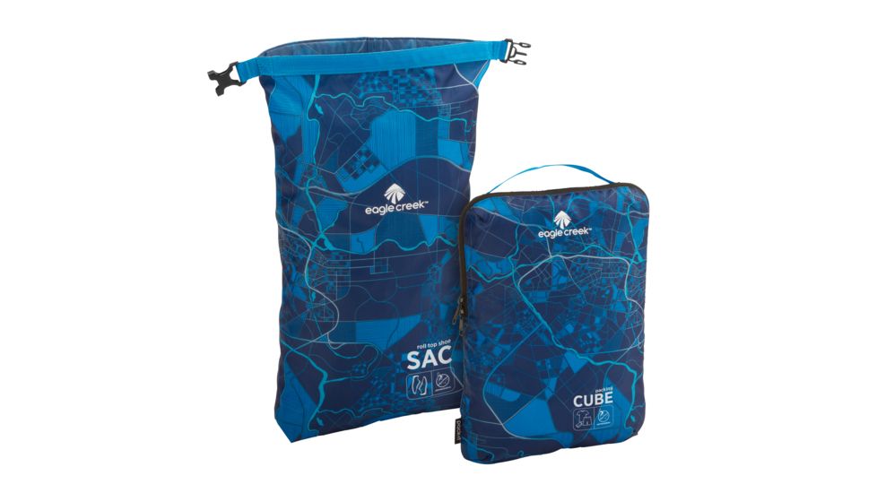 Eagle Creek Pack-It Active Essential Set, Earthview Blue, EC0A3SBM263