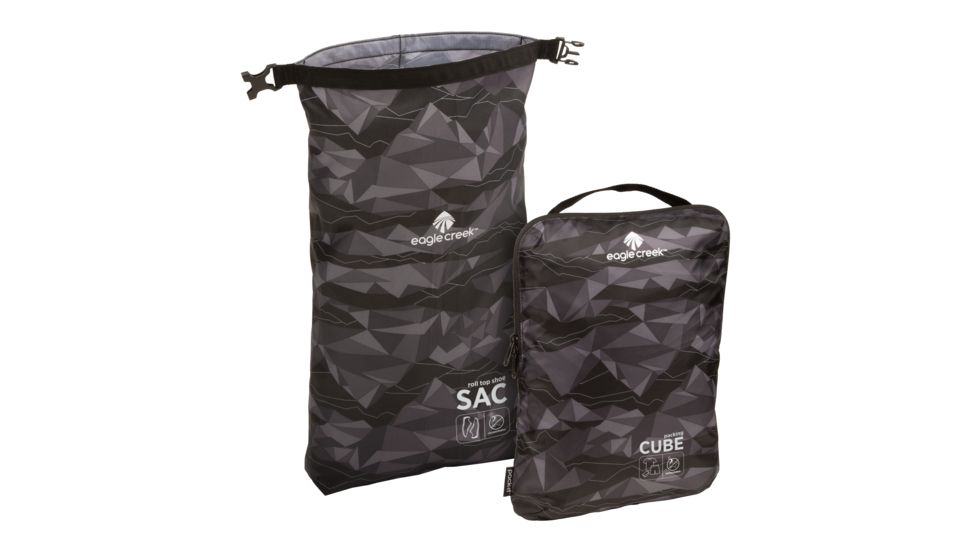 Eagle Creek Pack-It Active Essential Set, Geo Scape Black, EC0A3SBM245