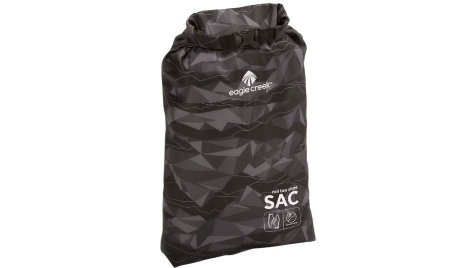 Eagle Creek Pack-It Active Roll Top Shoe Sac, Black, EC0A3SBK010