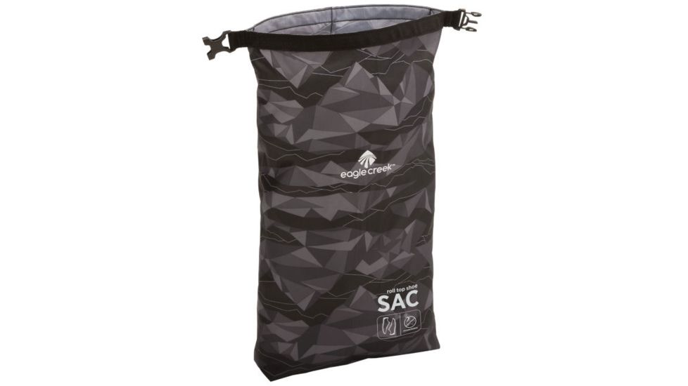 Eagle Creek Pack-It Active Roll Top Shoe Sac, Black, EC0A3SBK010