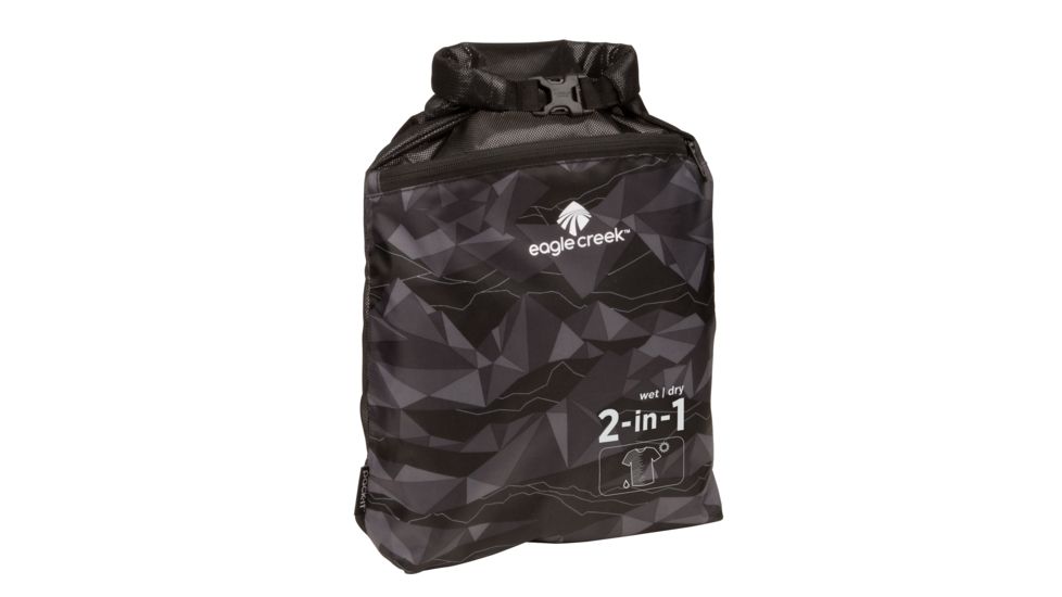 Eagle Creek Pack-It Active Wet Dry 2-In-1, Geo Scape Black, EC0A3SBL245