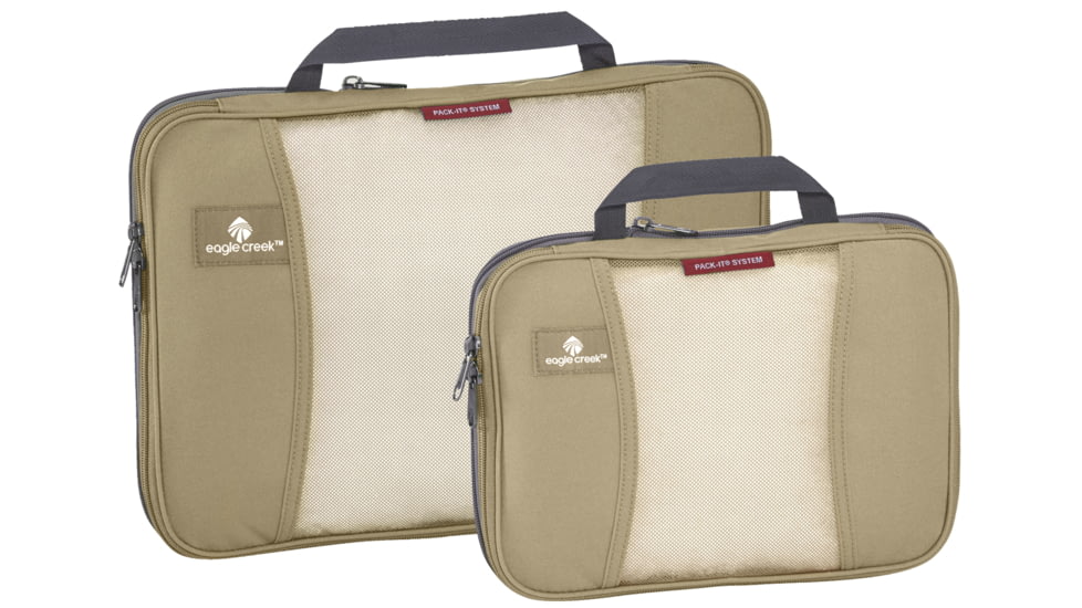 Eagle Creek Pack-It Compression Cube Set-Tan