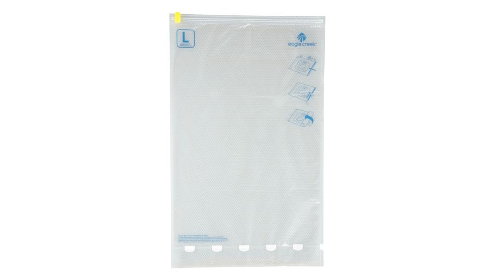 Eagle Creek Pack-It Compression Sac, Clear/Brilliant Blue, Large, EC040148205