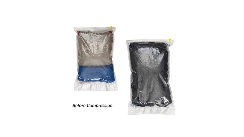 Eagle Creek Pack-It Compression Sac Set, Medium/Large, Clear, Medium/Large, EC040304000