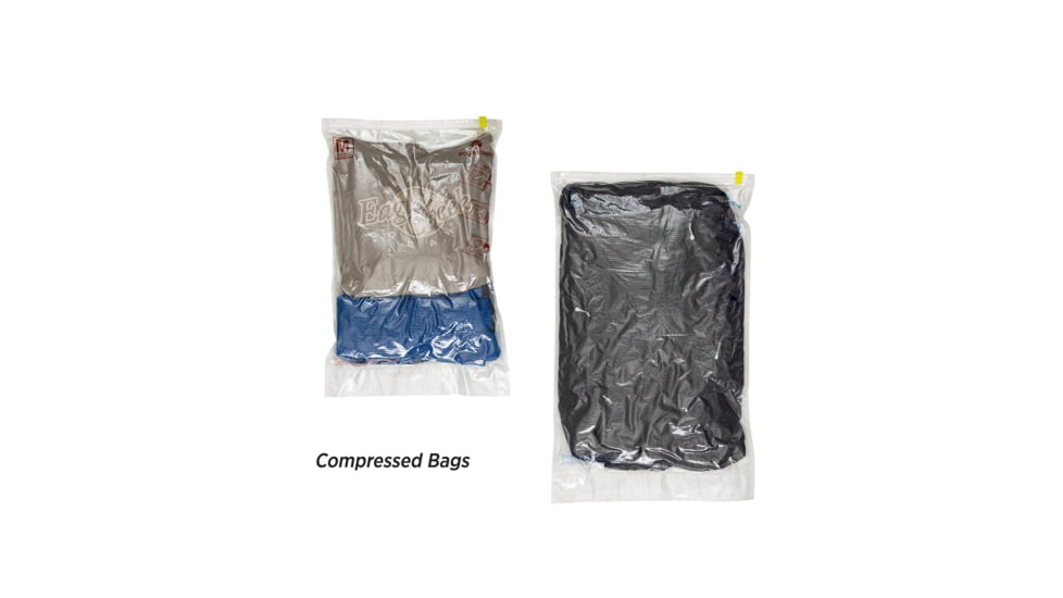 Eagle Creek Pack-It Compression Sac Set, Medium/Large, Clear, Medium/Large, EC040304000