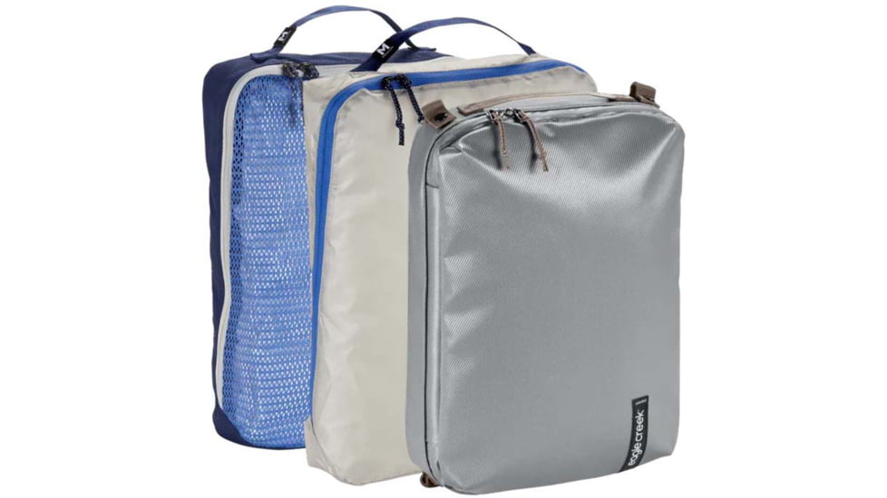Eagle Creek Pack-It Cube Mixed Set, Az Blue/Grey, Medium, EC0A496G340