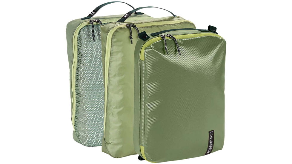 Eagle Creek Pack-It Cube Mixed Set, Mossy Green, EC0A496G326OS