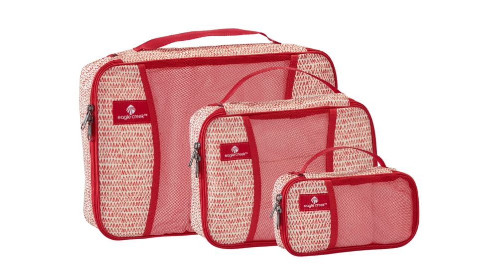 Eagle Creek Pack-It Cube Set-Repeak Red