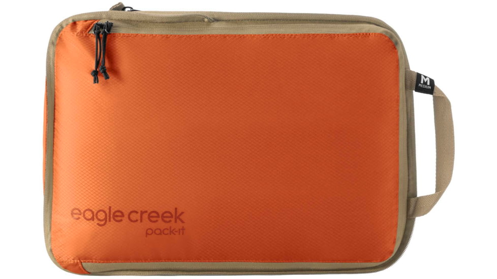 Eagle Creek Pack-It Isolate Compression Cube Bag, Mandarin, Medium, EC040403820