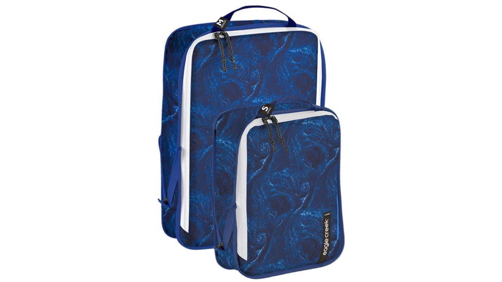 Eagle Creek Pack-It Isolate Compression Cube Set, Aloha, Small/Medium, EC0A496N337OS