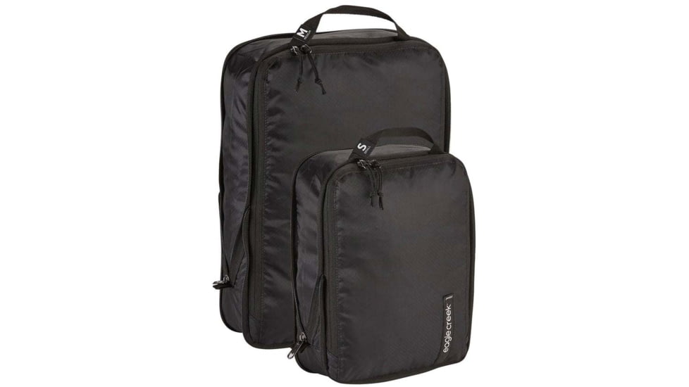 Eagle Creek Pack-It Isolate Compression Cube Set, Black, Small/Medium, EC0A496N010