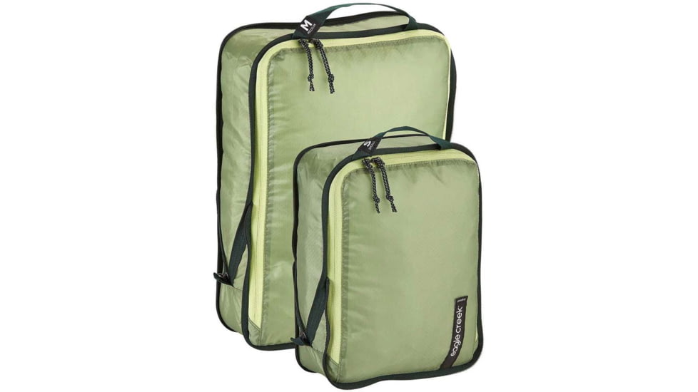 Eagle Creek Pack-It Isolate Compression Cube Set, Mossy Green, Small/Medium, EC0A496N326