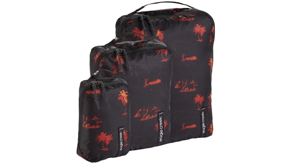 Eagle Creek Pack-It Isolate Cube Set, Aloha, Extra Small/Small/Medium, EC0A496D337OS