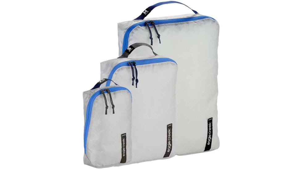 Eagle Creek Pack-It Isolate Cube Set, Az Blue/Grey, Extra Small/Small/Medium, EC0A496D340