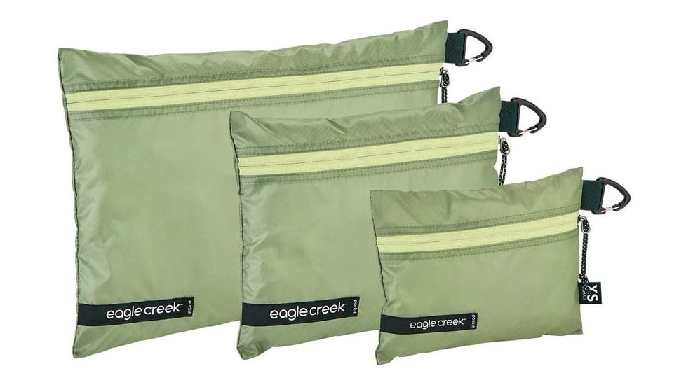 Eagle Creek Pack-It Isolate Sac Set, Mossy Green, Extra Small/Small/Medium, EC0A48YL326