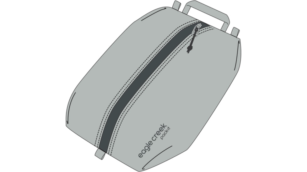 Eagle Creek Pack-It Isolate Shoe Sack, Storm Grey, One Size, EC040412367