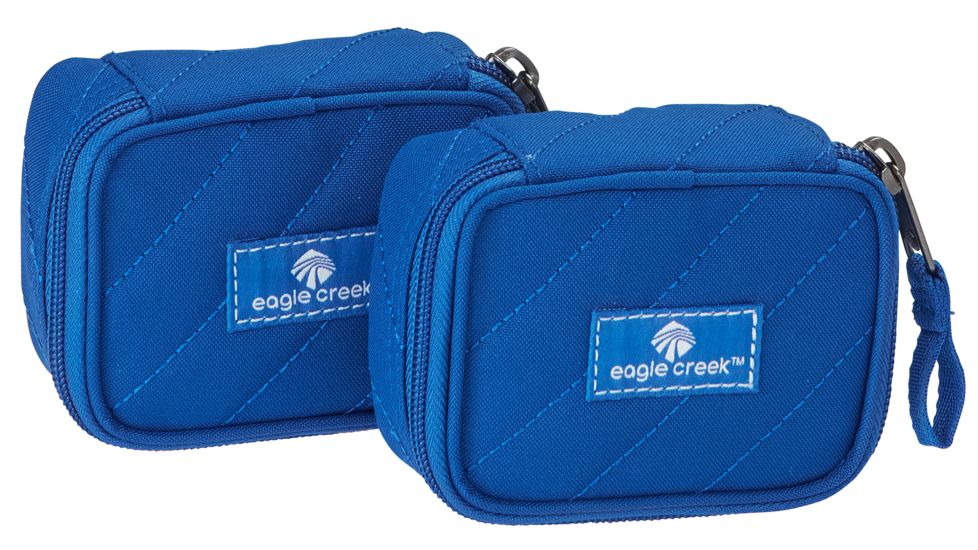 Eagle Creek Pack-It Original Quilted Mini Cube Set, Blue Sea, EC0A37G3137
