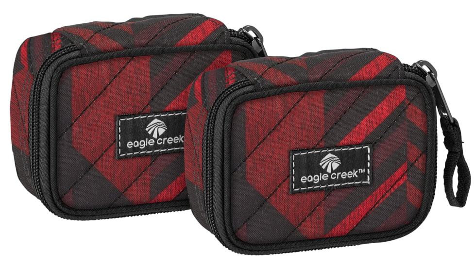 Eagle Creek Pack-It Original Quilted Mini Cube Set, Tribal Irregularity Red, EC0A37G3250