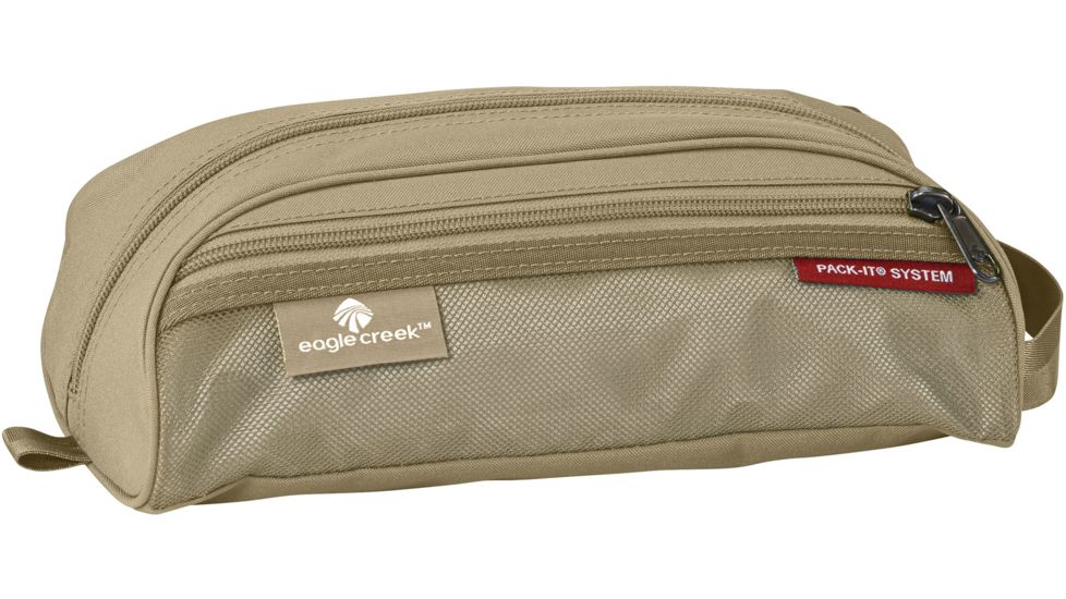 Eagle Creek Pack-It Quick Trip Toiletry Bag-Tan