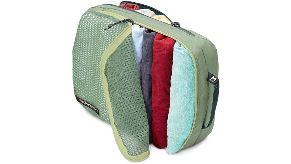 Eagle Creek Pack-It Reveal Clean/Dirty Medium Cube, Mossy Green, EC0A48YG326OS