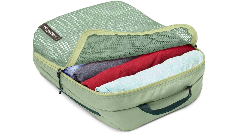 Eagle Creek Pack-It Reveal Clean/Dirty Medium Cube, Mossy Green, EC0A48YG326OS