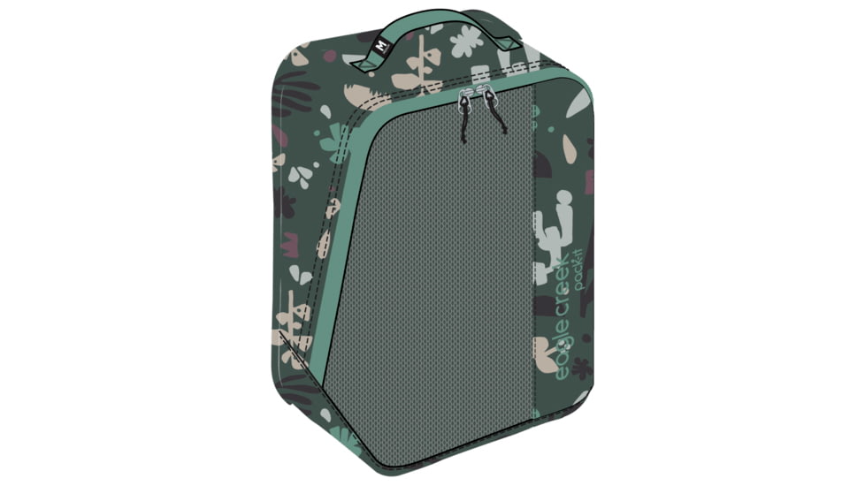 Eagle Creek Pack-It Reveal Cube Bag, Roots and Shoots: Duck Green, Medium, EC040418369